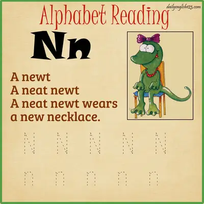 Alphabet reading14